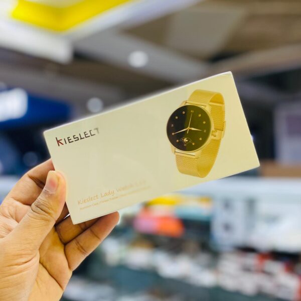 Kieslect Lady Smart Watch L11 Gold | Chain Strap - Image 2