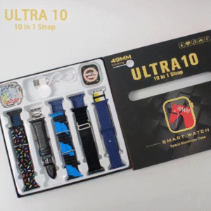 10 in 1 Ultra Smart Watch | 10 Pairs of Straps | 1 Dial Case