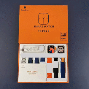 S100 Ultra 9 Fendior Smart Watch |  7 in 1 Straps