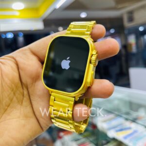 8 Ultra Logo Smart Watch Golden Edition