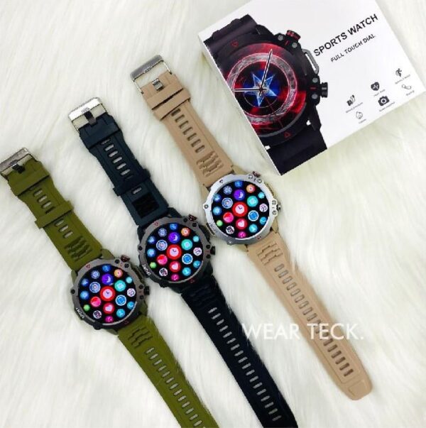 TF10 Pro Smart Watch | Round Dial - Image 2