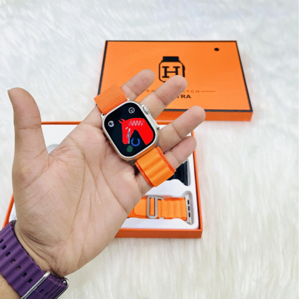 S9 Ultra Smart Watch with 3 Pairs of Straps - Image 2