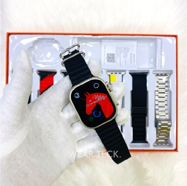 Ultra 7 in 1 Smart Watch | 7 Pairs of Straps - Image 3