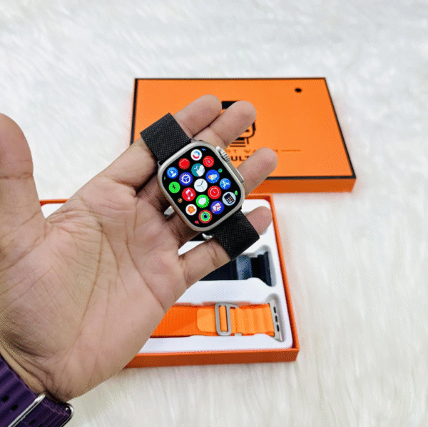 S9 Ultra Smart Watch with 3 Pairs of Straps - Image 3