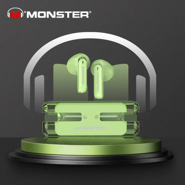 Lenovo MONSTER AIRMARS XKT08 True Wireless Gaming Earbuds - Image 2
