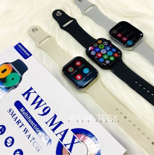 KW9 Max Multifunctional Smart Watch | HD Display - Image 4