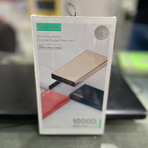 SOVO X06 10000mAh Compact Metal Power Bank - Image 6