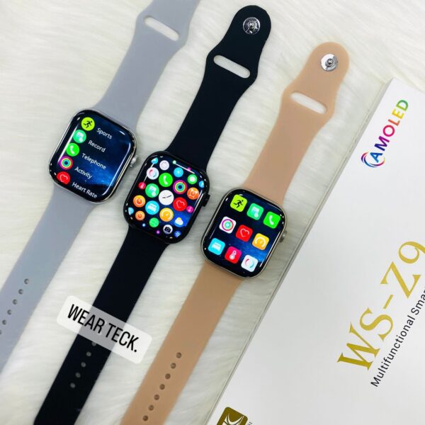 WSZ9 Max Smart Watch | Most Premium Quality | Amoled Display - Image 2