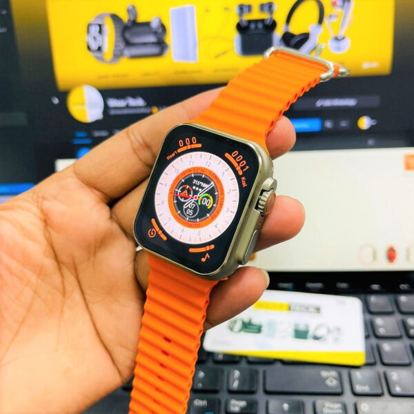 S8 Ultra Max Smart Watch | 49 MM | Oceanic Silicon Straps - Image 2