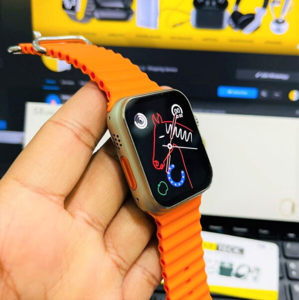S8 Ultra Max Smart Watch | 49 MM | Oceanic Silicon Straps - Image 3