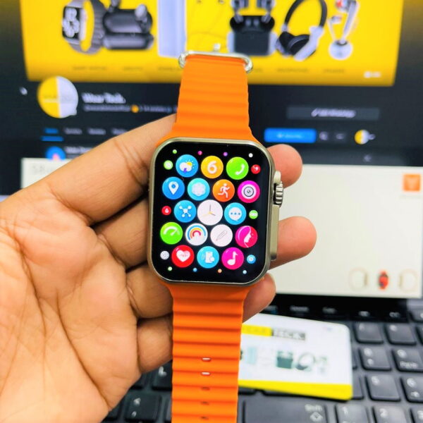 S8 Ultra Max Smart Watch | 49 MM | Oceanic Silicon Straps - Image 4