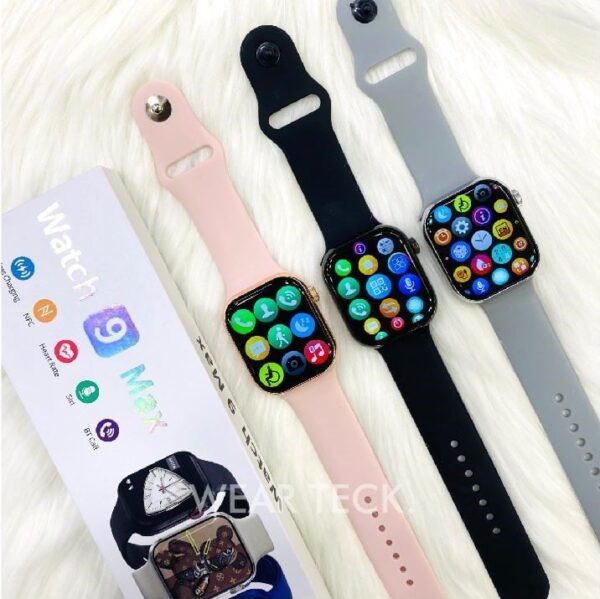 Watch 9 Max | Stainless Steel | 2.12" Bezel Less Display - Image 2