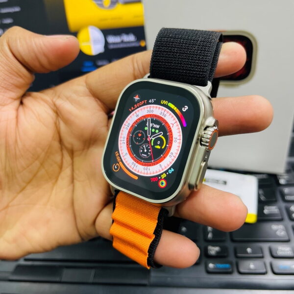H11 Ultra Smart Watch Thunder with Alpine Loop Straps | 49 MM - Image 3