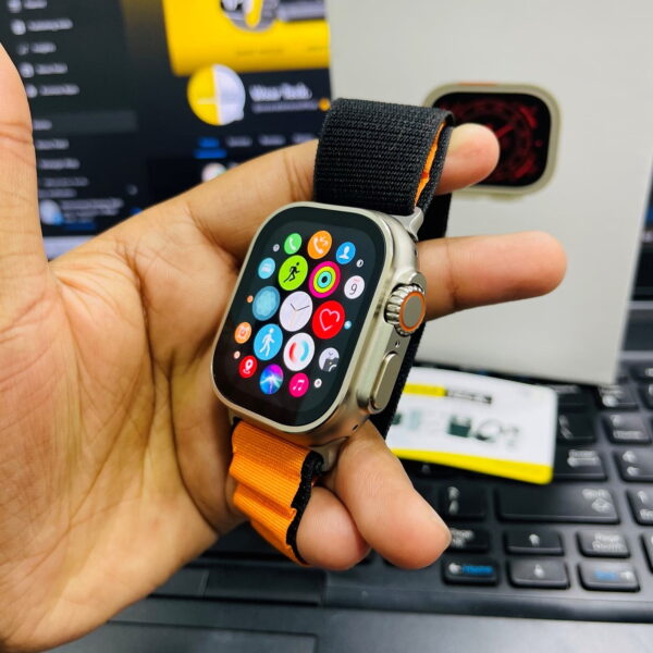 H11 Ultra Smart Watch Thunder with Alpine Loop Straps | 49 MM - Image 4