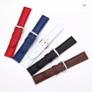 20-22mm Genuine Plain Leather Straps