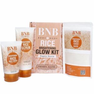 Rice Brightening Glow Kit 3 in 1