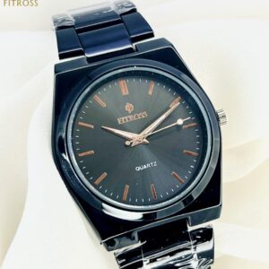 Mens Movement: Quartz Water Resistance Rotate Case Ring Pull And Push Crown Fold Clasp Watch