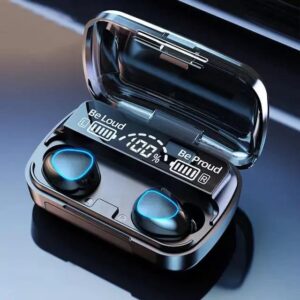 Black Bluetooth 5.3 Earbuds with Long-Lasting Battery - 1 Pcs