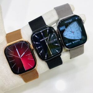Smart Watch 9 Max | Stainless Steel | Full Display | Magnetic Chain