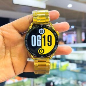 G10 Max Smart Watch Gold | BT Calling | 3 Pairs of Straps
