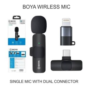 Boya BY-MW3 Wireless Microphone For iPhone & Android Type-C User